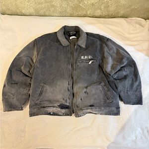 ERDEM Gray Bomber Jacket Timeless Style